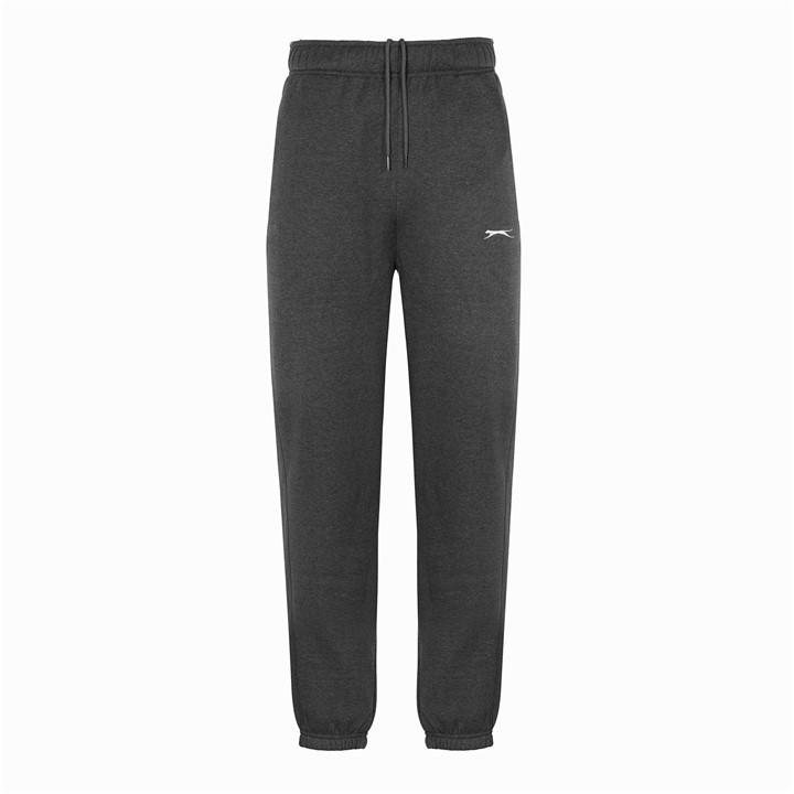 Slazenger Men's Grey Cuffed Fleece Jogging Bottoms 2XL