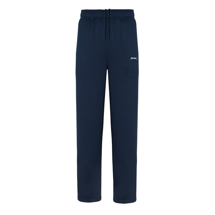 Slazenger Men's Blue Open Hem Fleece Pants Xxs