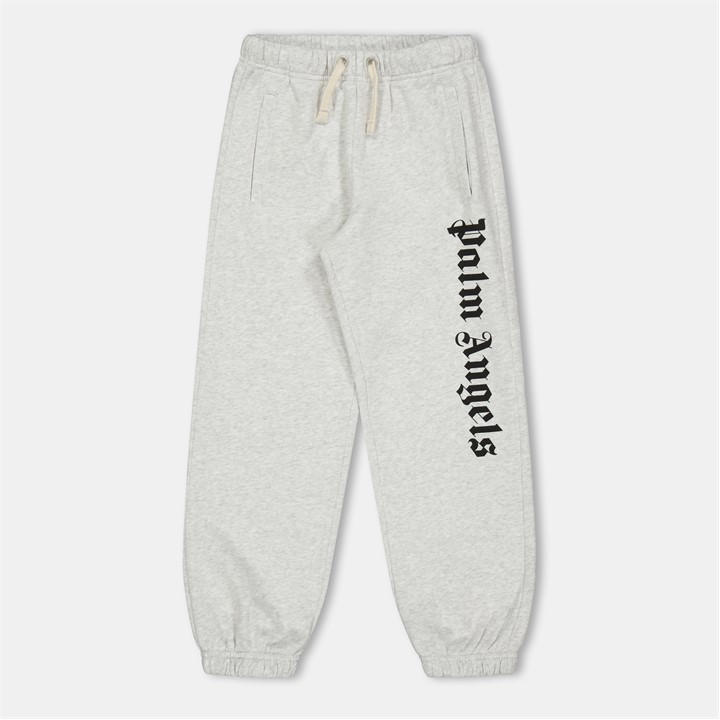 Palm Angels Unisex Kids Grey Palm Lgo Jog Bottoms Jn54