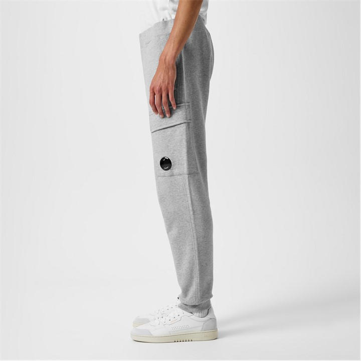 CP COMPANY | Lens Jogging Bottoms | Closed Hem Fleece Jogging Bottoms |  FRASERS