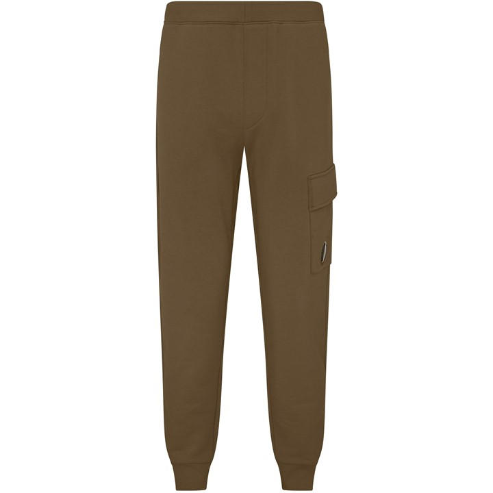 Cp Company Men's Green Lens Jogging Bottoms Small