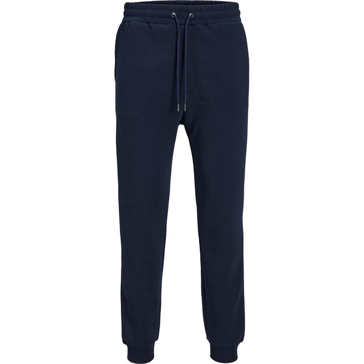 Jack And Jones Men's Blue Bradley Cuffed Jogging Bottoms Large