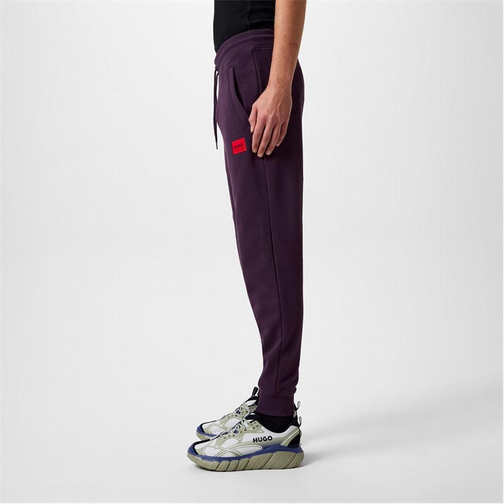 Purple 543 - Hugo - Doak Closed Hem Jogging Bottoms