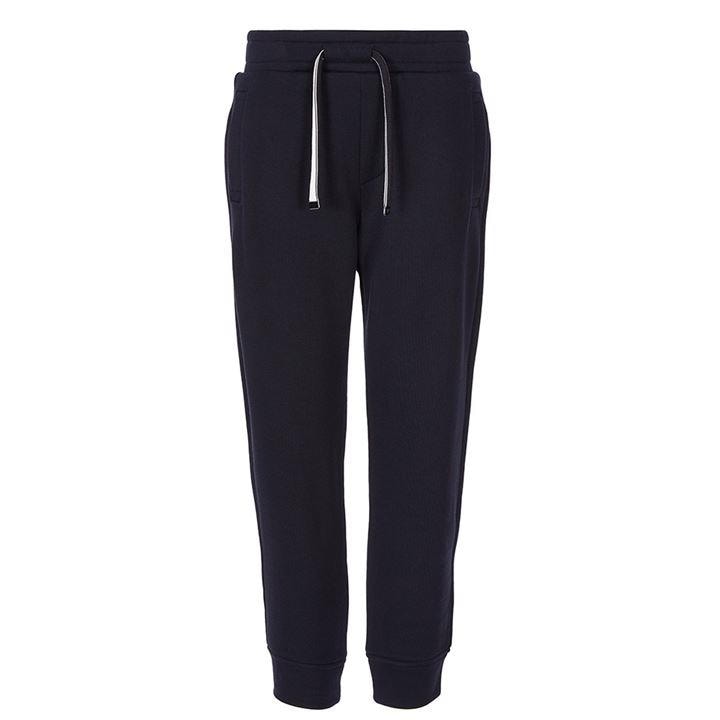 Emporio Armani Boys Black Back Logo Joggers Size 13