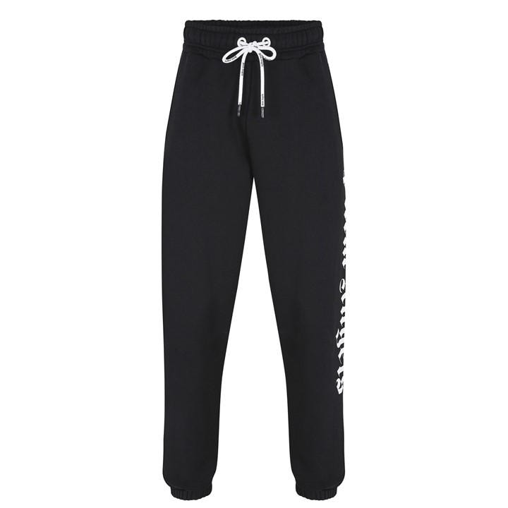 Palm Angels Classic Logo Cord Travel Pants In Black