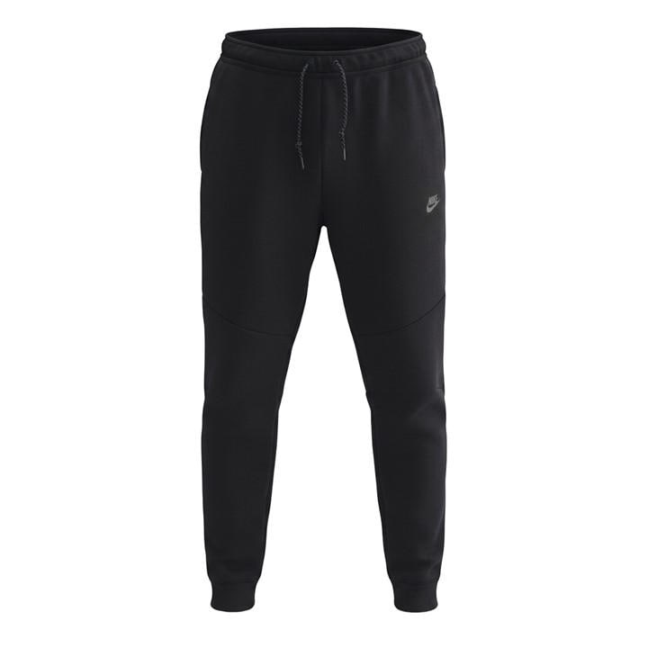 Nike Men's Black Tech Fleece Joggers - Medium