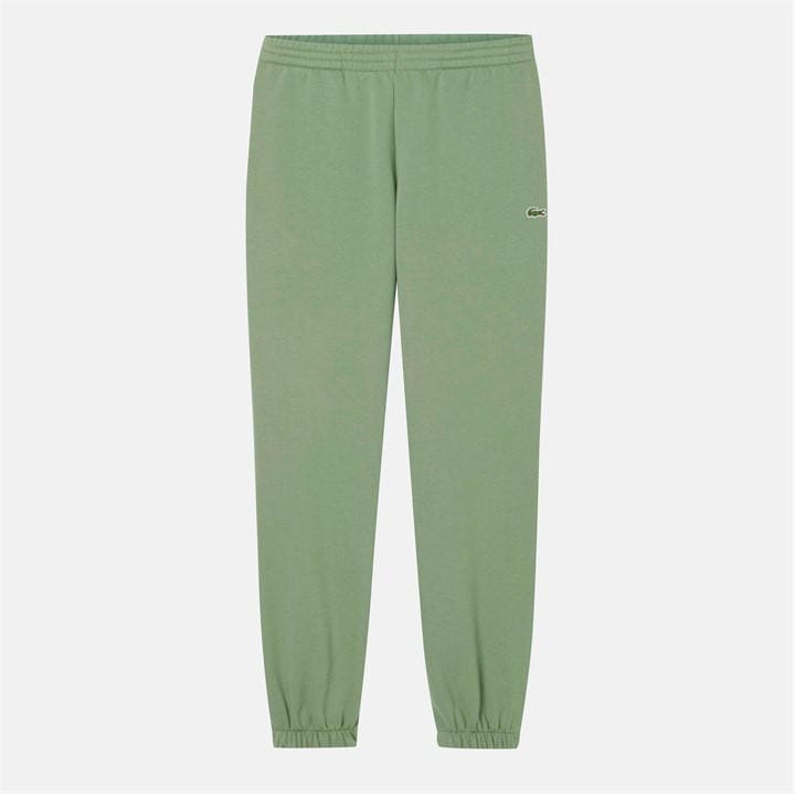 Lacoste Men's Green Basic Fleece Jogging Bottoms Large