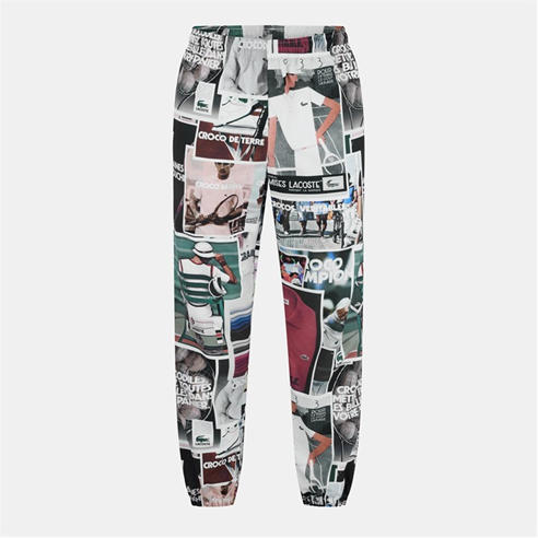 Lacoste - Unisex Adults Closed Cuff Woven Tracksuit Joggers
