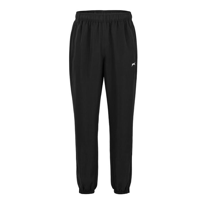 Slazenger Men's Black Woven Track Pants Medium