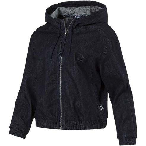 Puma - (8) Denim T7 Track Jacket Womens