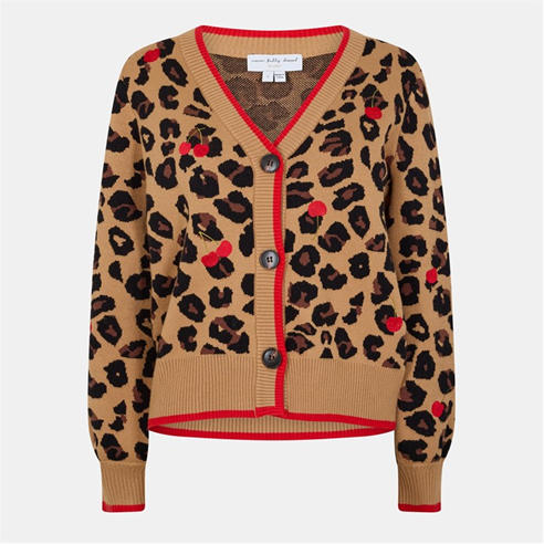 Never Fully Dressed - Women's Cherry Cadrie Cardigan