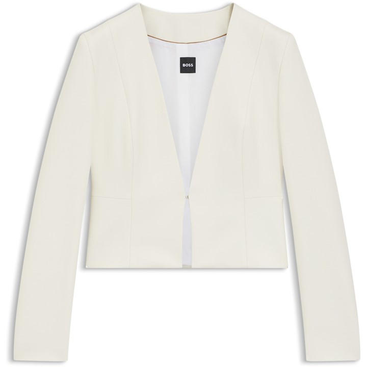 Boss Women's White Jamaisa 10247725 01 Size 14