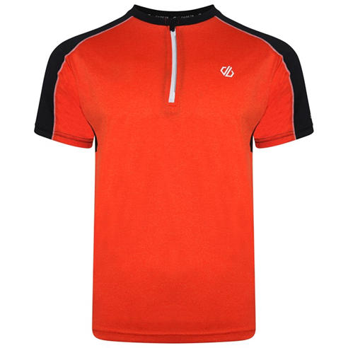 Dare 2b - Mens Aces II Half-Zip Short-Sleeve Performance Gym Top