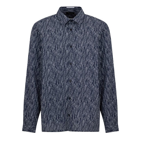 Ted Baker - Men's Rietij Long-Sleeve Patterned Shirt