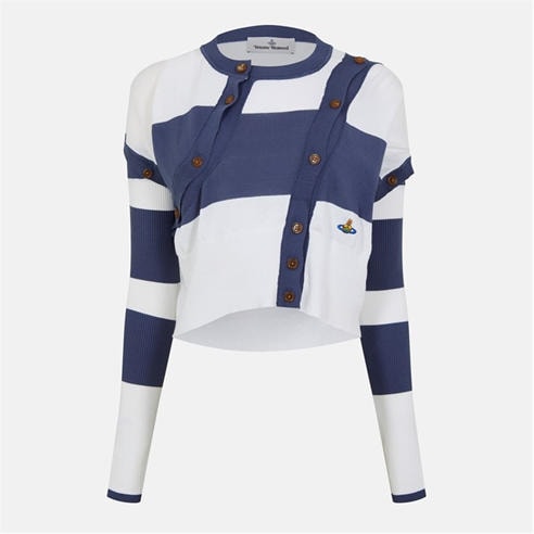 VIVIENNE WESTWOOD - Women's Viv Olivia Structured Knit Cardigan