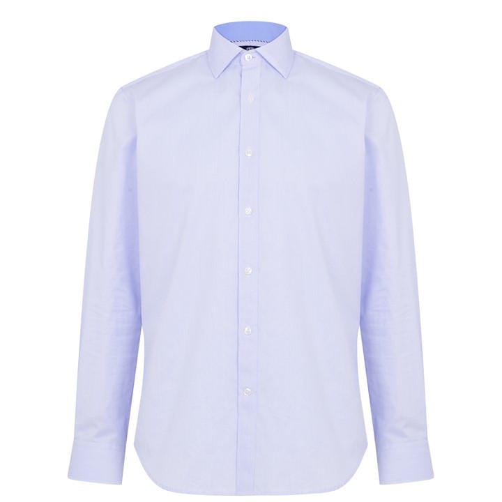 HAINES AND BONNER STRIPE POPLIN SHIRT