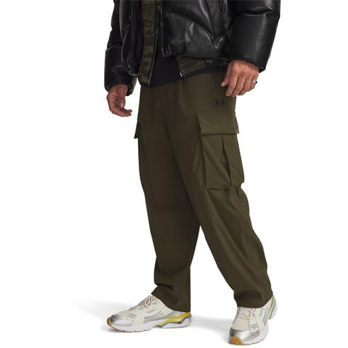 Under Armour - Men's Unstoppable Textured Woven Cargo Tracksuit Bottoms