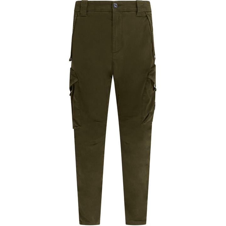 Cp Company Men's Green Ergonomic Lens Utility Pants 2XL