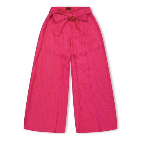 MISSONI - Kids' Bow Wide Straight Leg Trousers