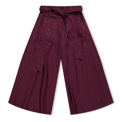 MISSONI - Kids' Bow Wide Straight Leg Trousers
