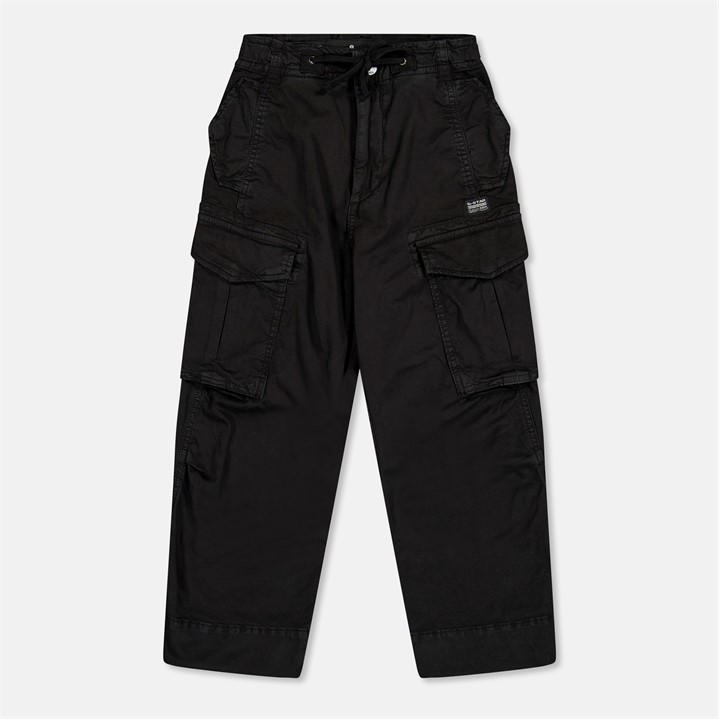 G Star Girls Black Gstar Cargo Pants Size 8