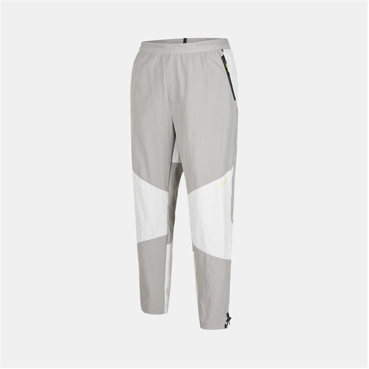 Everlast Men's Grey Open Hem Woven Tracksuit Joggers