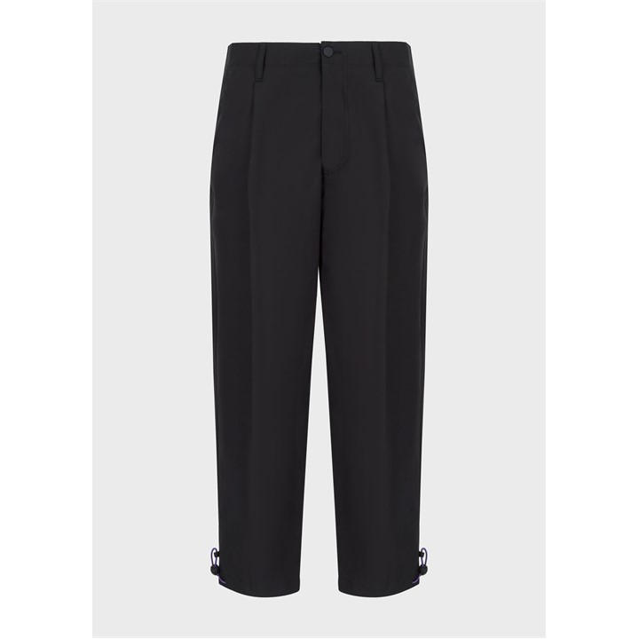 EMPORIO ARMANI STRAIGHT LEG TROUSERS