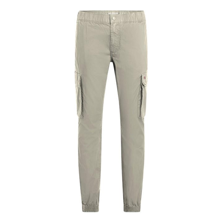 Calvin Klein Jeans Men's Beige Skinny Cargo Trouser Large