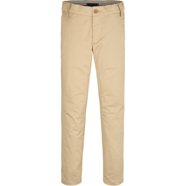 Tommy Hilfiger Boys Beige Tommy Chino