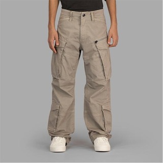 G-Star RAW T-Shirt Uomo Loose - Giromanica, Maniche Corte, Girocollo A Costine - Basico Di Qualità