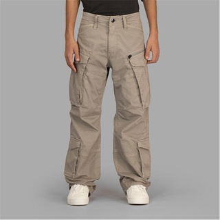 G-Star RAW T-Shirt Uomo Loose - Giromanica, Maniche Corte, Girocollo A Costine - Basico Di Qualità