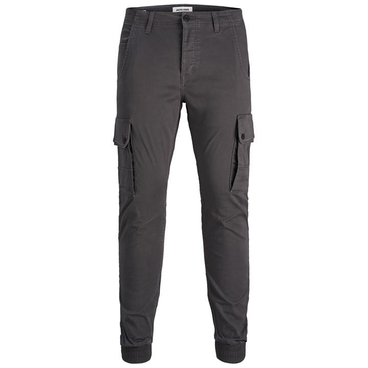 Jack And Jones Men's Grey Cuffed Cargo Size 30 R