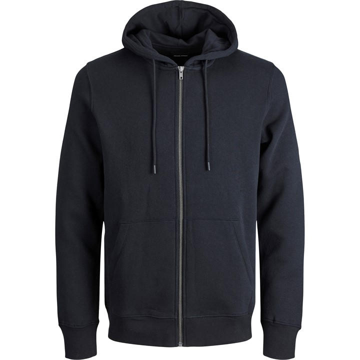 JACK & JONES BRADLEY ZIP HOODIE MENS PLUS SIZ