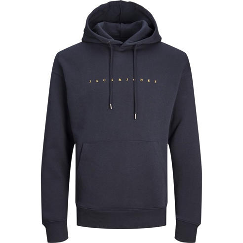 Felpa Con Cappuccio Jack & Jones Uomo - Plain Hoodie Cotone E Poliestere | Stile Casual - Foto 5