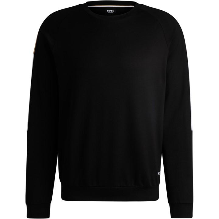 HUGO BOSS MEN'S BW ICONIC SWEATSHIRT, ICONIC DESIGN