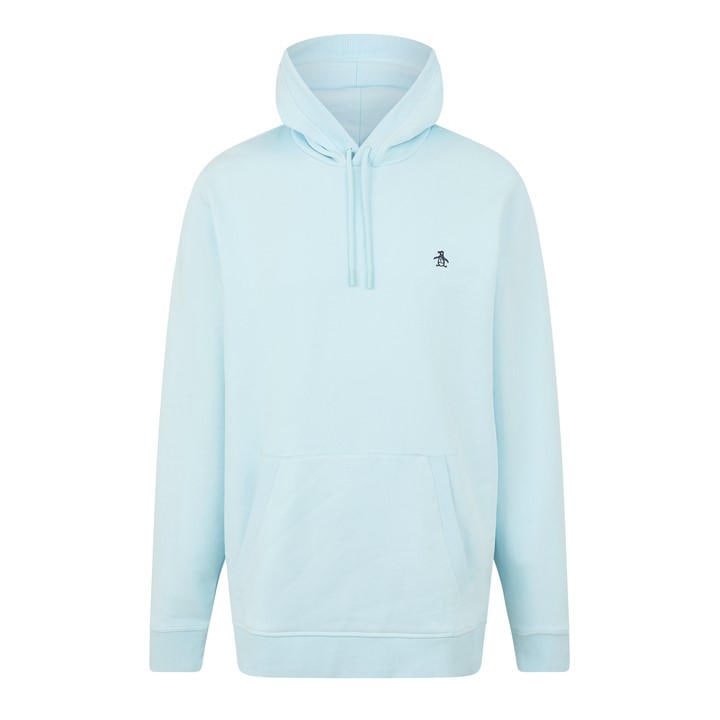 Original Penguin Men's Blue Logo Hoodie Medium