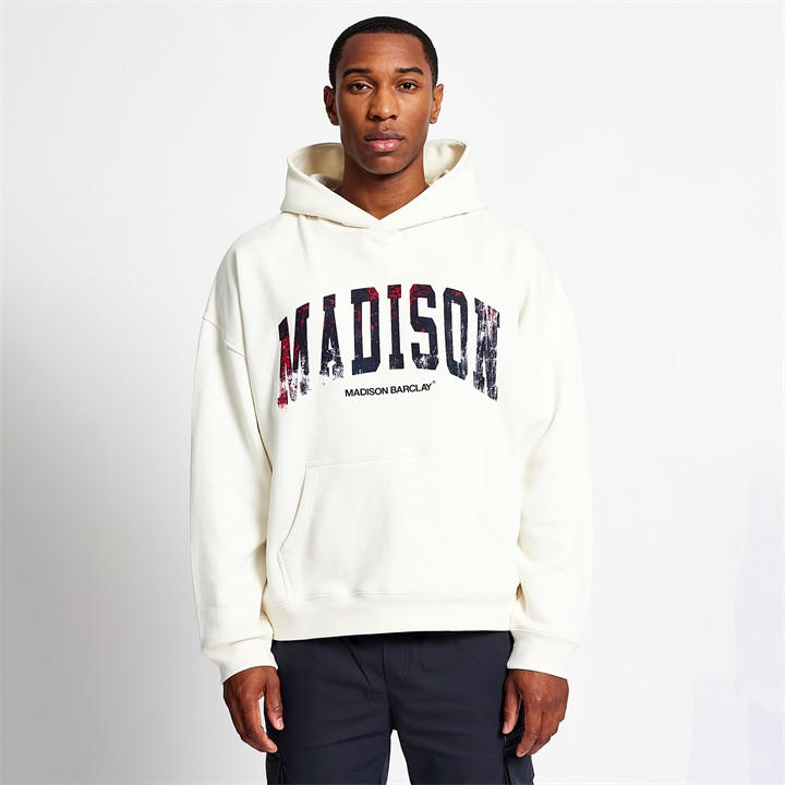 MADISON BARCLAY DISTRESS HOODIE