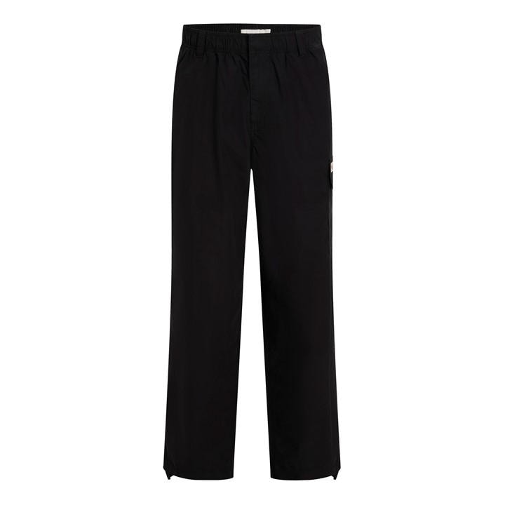 CALVIN KLEIN JEANS EST.1978 UTILITY POPLIN TROUSERS