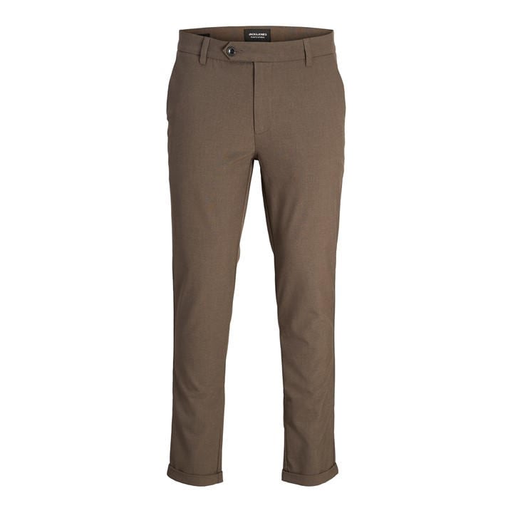 Jack And Jones Men's Brown Marco Connor Trousers Medium