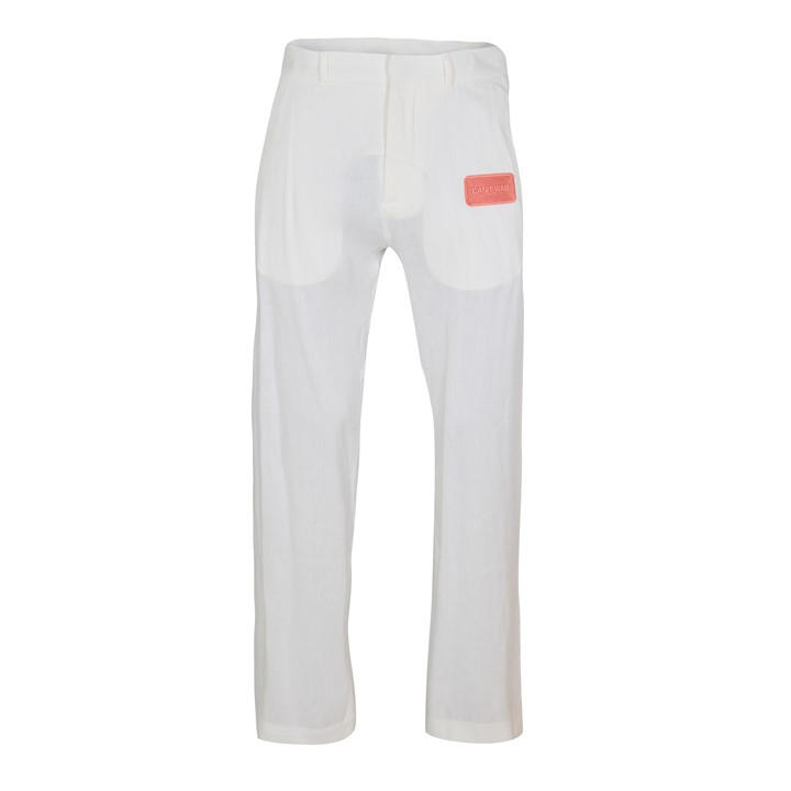 Off White Men's Cream Off Linen Chino 2XL