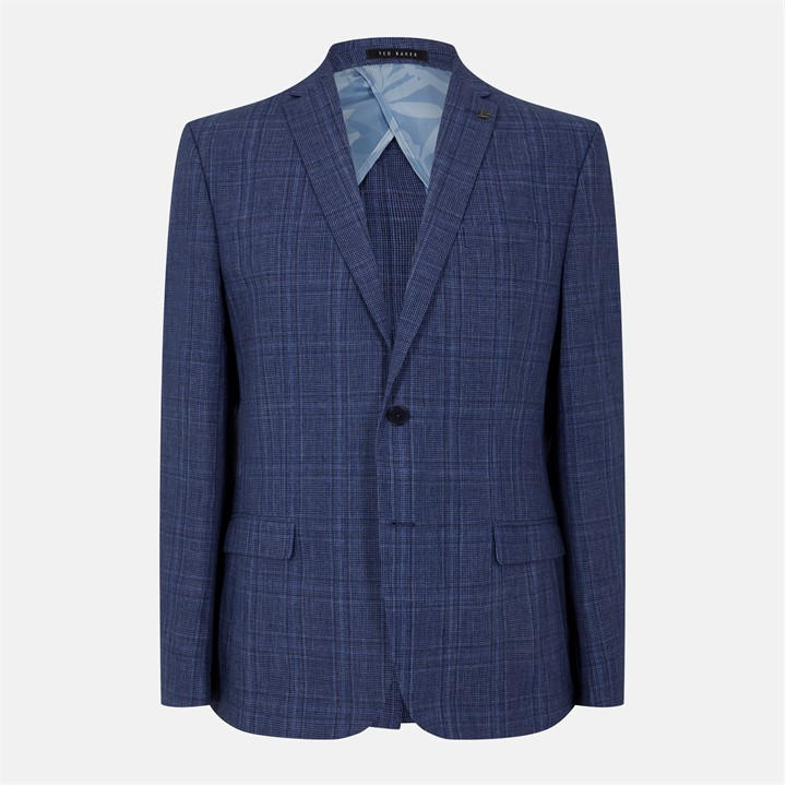 Ted Baker Men's Blue Ted Puppytooth Jkt Small