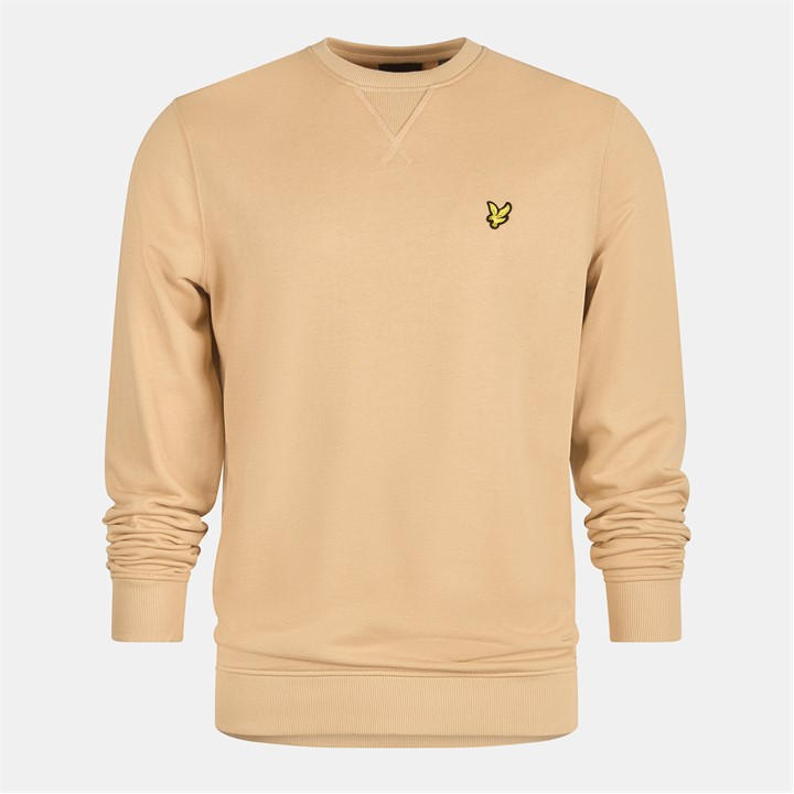 Lyle And Scott Men's Beige Sweatshirt Extra Large