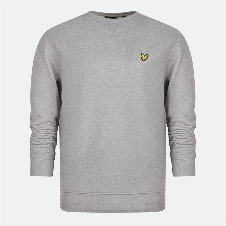 Lyle And Scott Men's Grey Sweatshirt Large