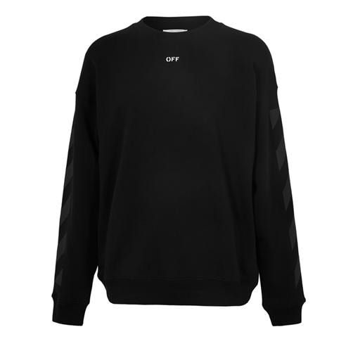 OFF WHITE - Men's Cornly Diag Crew Sweatshirt