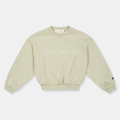 FEAR OF GOD ESSENTIALS - Unisex Crew Sweater Kids Size