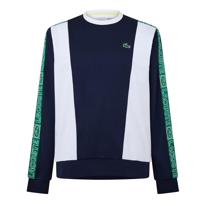 LACOSTE CROC CREW SWEATSHIR