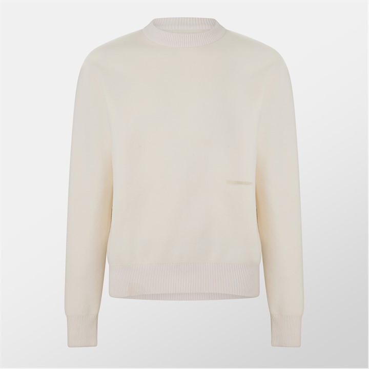 Jack And Jones Men's Beige Knitted Sweathirt Small