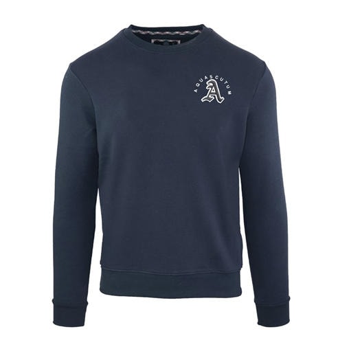 Aquascutum - Men's Roundnk Sweat Crew Sweatshirt