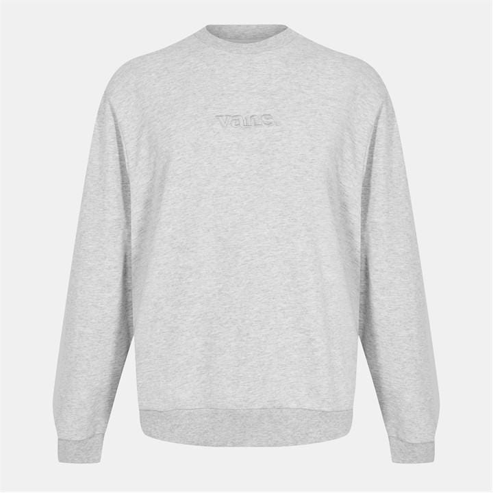 Vans Essential Ft Relaxed Crew Citadel Sweatshirt Unisex Adult In Grey