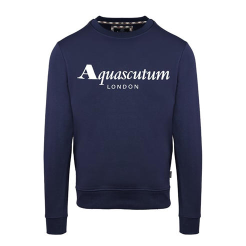 Aquascutum - Men's Roundnk Sweat Crew Sweatshirt